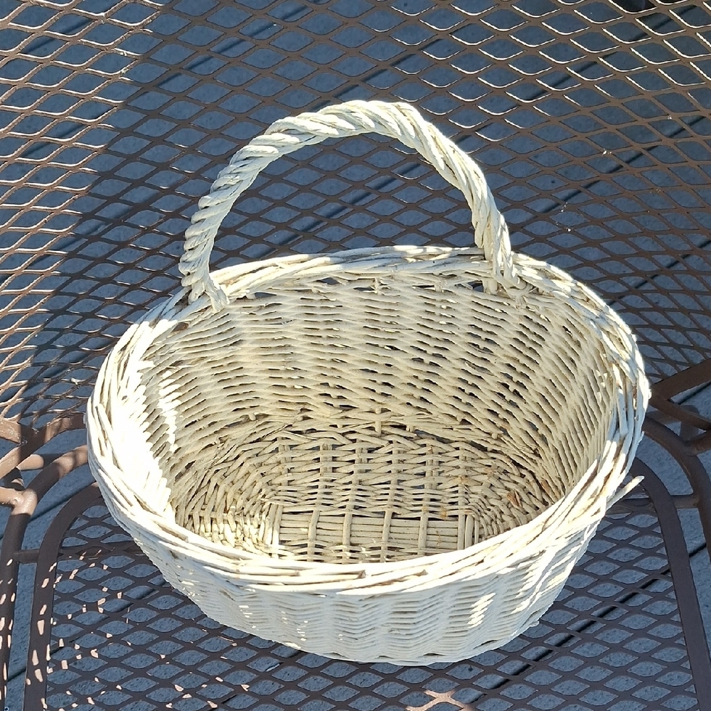 Woven Basket with Handle